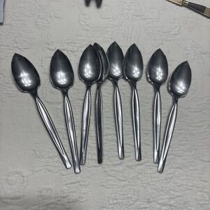 W.M. Rogers Grapefruit Spoons Flatware Set of 8